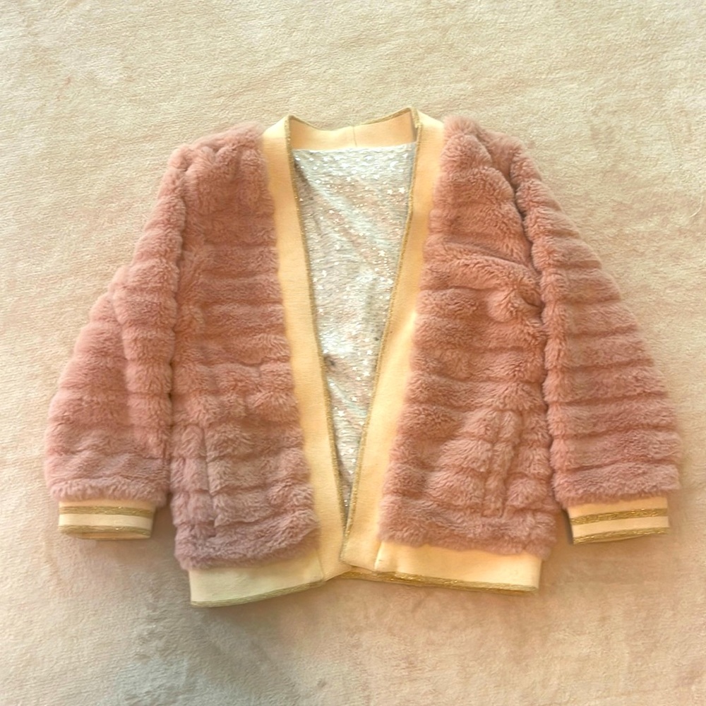 Girls Egg New York reversible jacket